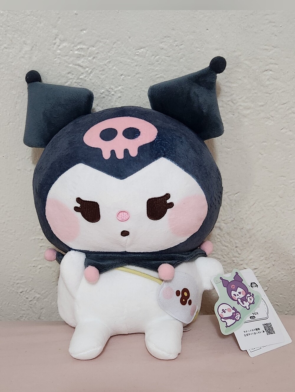 New 12" inch Kanahei x Sanrio Characters Kuromi Plush